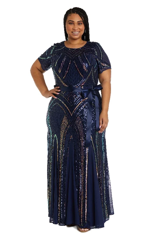 Maternity dress for a mountain getaway R&M Richards 7965W Long Plus Size Formal Dress Sale Maternity dress for a mountain getaway R&M Richards 7965W Long Plus Size Formal Dress Sale