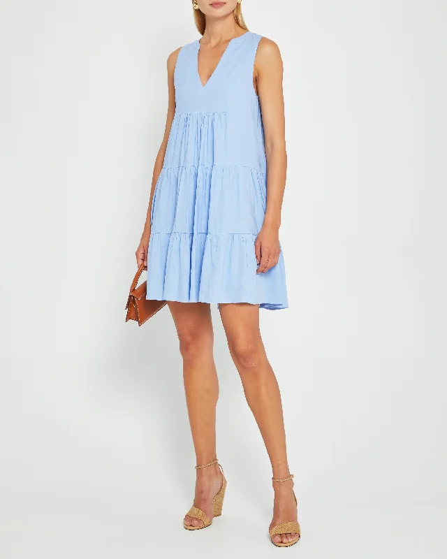 High - low midi dresses with geometric patterns for a modern party Miller Dress