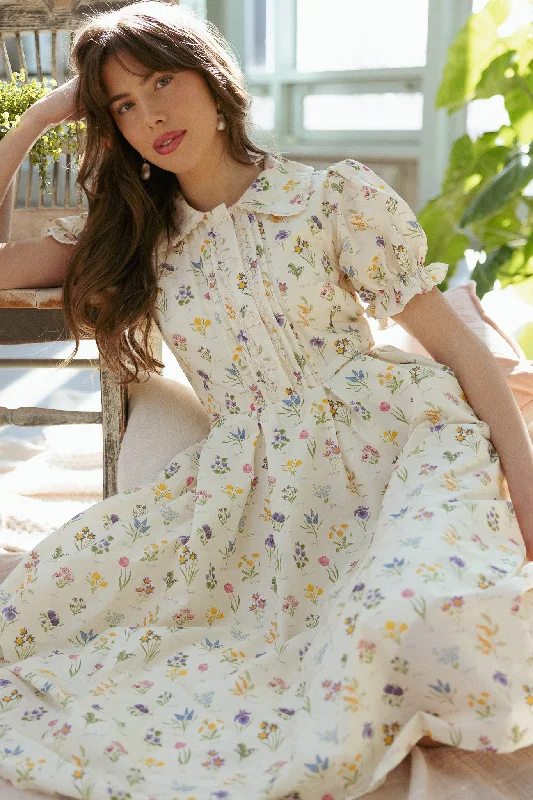  Sophia Dress in Garden Flowers