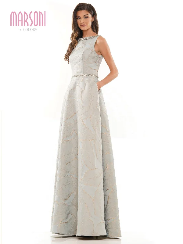 Maternity dress for a picnic in the park Marsoni Long Sleeveless Formal Dress 1224