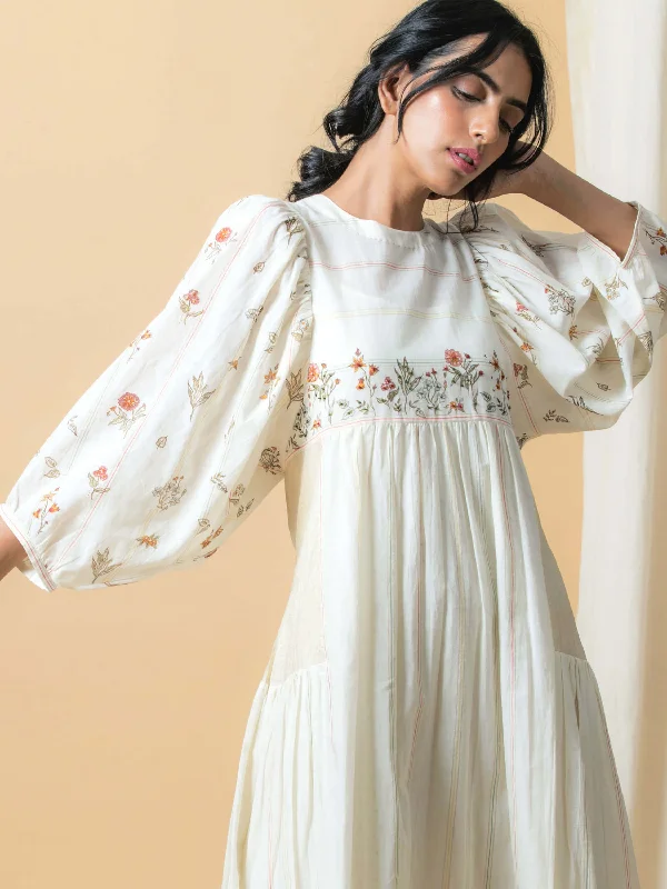 Midi dresses with asymmetric hems for a fashion - forward and dynamic appearance Ambrosia Dress