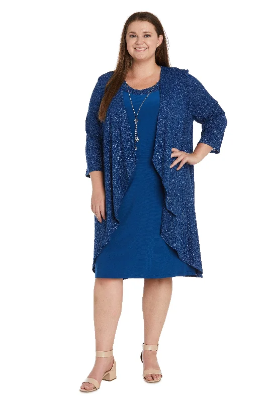Short sleeve maternity sundress for summer R&M Richards 9785W Short Plus Size Jacket Dress Short sleeve maternity sundress for summer R&M Richards 9785W Short Plus Size Jacket Dress