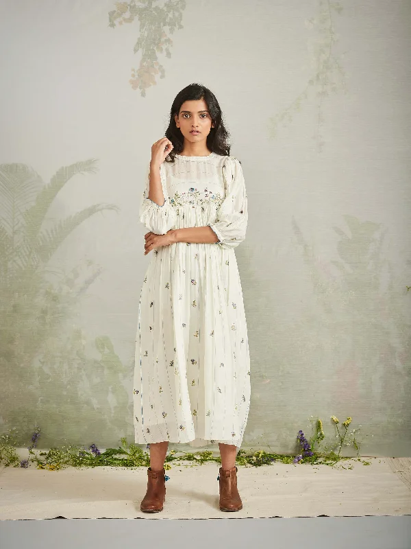 Midi dresses with cotton - blend materials for everyday comfort Gaia Dress