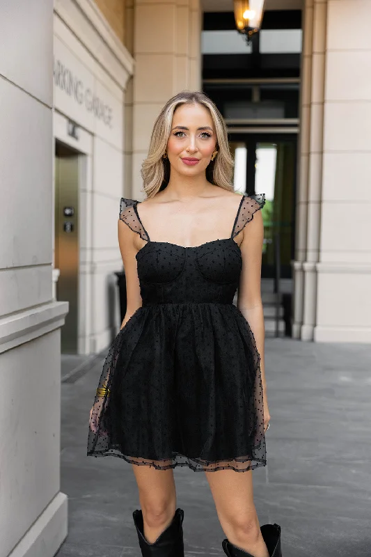  Vixen Bustier Mini Dress - Black