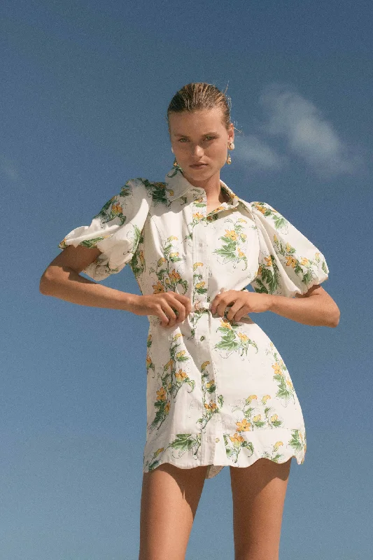 Mini dresses with V - necklines for a flattering shape Demi Mini Dress