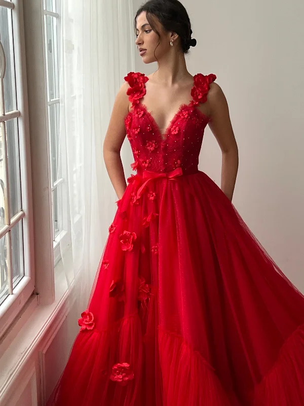 Velvet mini dresses for autumn weddings Poppy Trail Gown