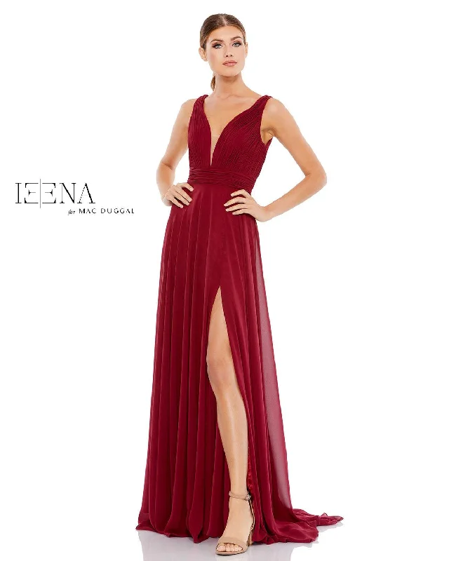 Maternity dress for a winter wonderland event Mac Duggal 55249 Long Formal Chiffon Dress Maternity dress for a winter wonderland event Mac Duggal 55249 Long Formal Chiffon Dress