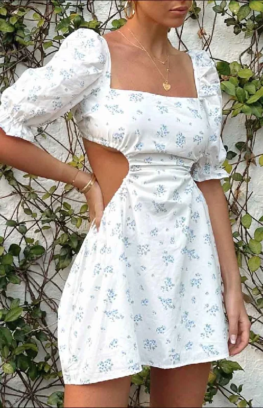 Mini dresses with patchwork designs for a unique style Leana White Floral Mini Dress Mini dresses with patchwork designs for a unique style Leana White Floral Mini Dress