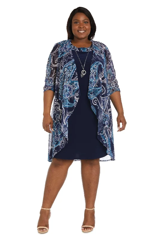 Maternity dress for a baby's first visit to the herb garden R&M Richards 9187W Short Plus Size Jacket Dress Sale Maternity dress for a baby's first visit to the herb garden R&M Richards 9187W Short Plus Size Jacket Dress Sale