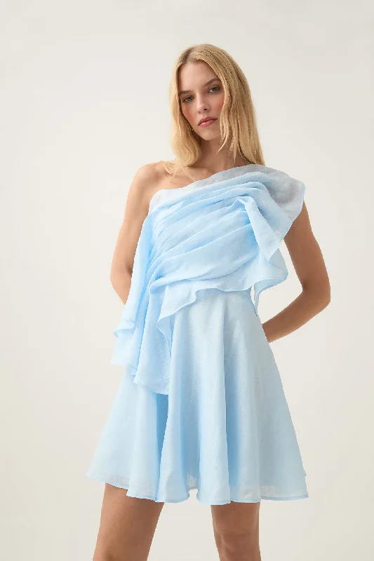 Strapless mini dresses for a beach vacation Genesis Mini Dress