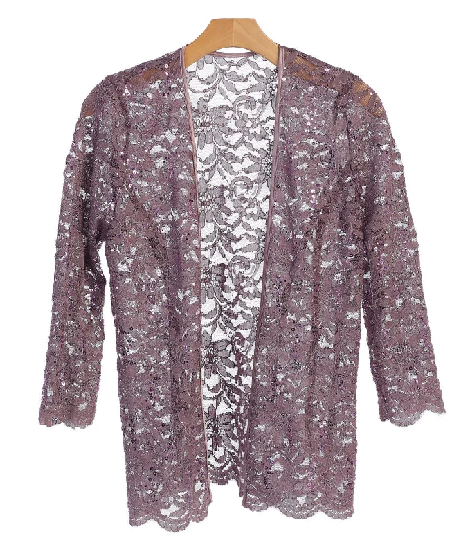 Maternity dress for a baby's first visit to the winery Mauve S Formal Lace Scallop Edge Jacket Sale Maternity dress for a baby's first visit to the winery Mauve S Formal Lace Scallop Edge Jacket Sale