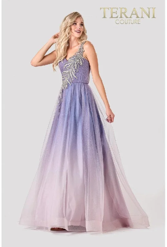 Maternity dress for a baby's first birthday party Terani Couture 2111P4110 One Shoulder Long Prom Dress Maternity dress for a baby's first birthday party Terani Couture 2111P4110 One Shoulder Long Prom Dress