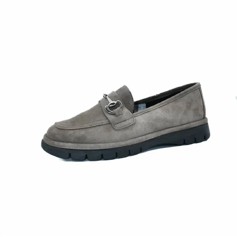 Women's Fur - Lined Loafers in Tan for a Cozy Winter Option Women's Chic Too Loafers In Grafite Suede