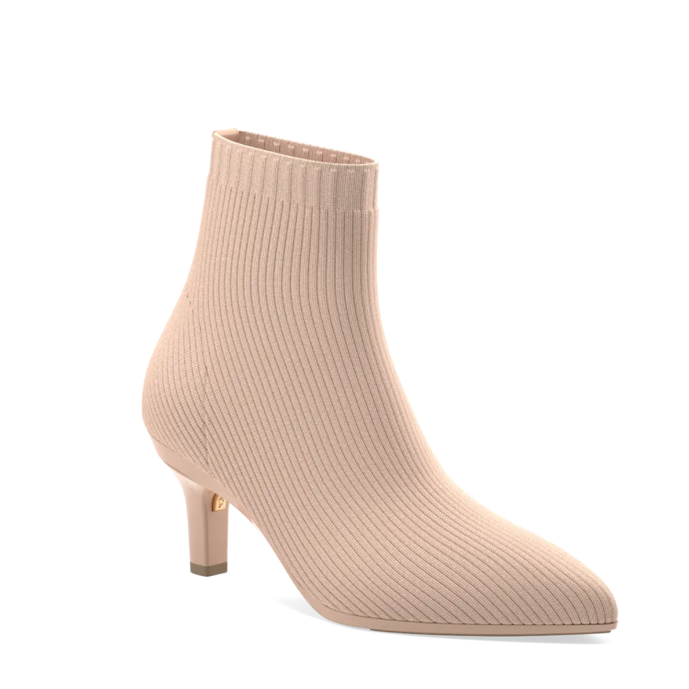 The Bootie - Sand Knit + Stiletto Heel Kit 3 Sand - FINAL SALE