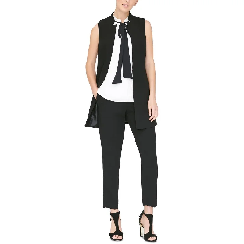 Women's knee - length wool blend coats with a fur collar for added warmthPetites Womens Lapel Sleeveless Vest Women's knee - length wool blend coats with a fur collar for added warmthPetites Womens Lapel Sleeveless Vest