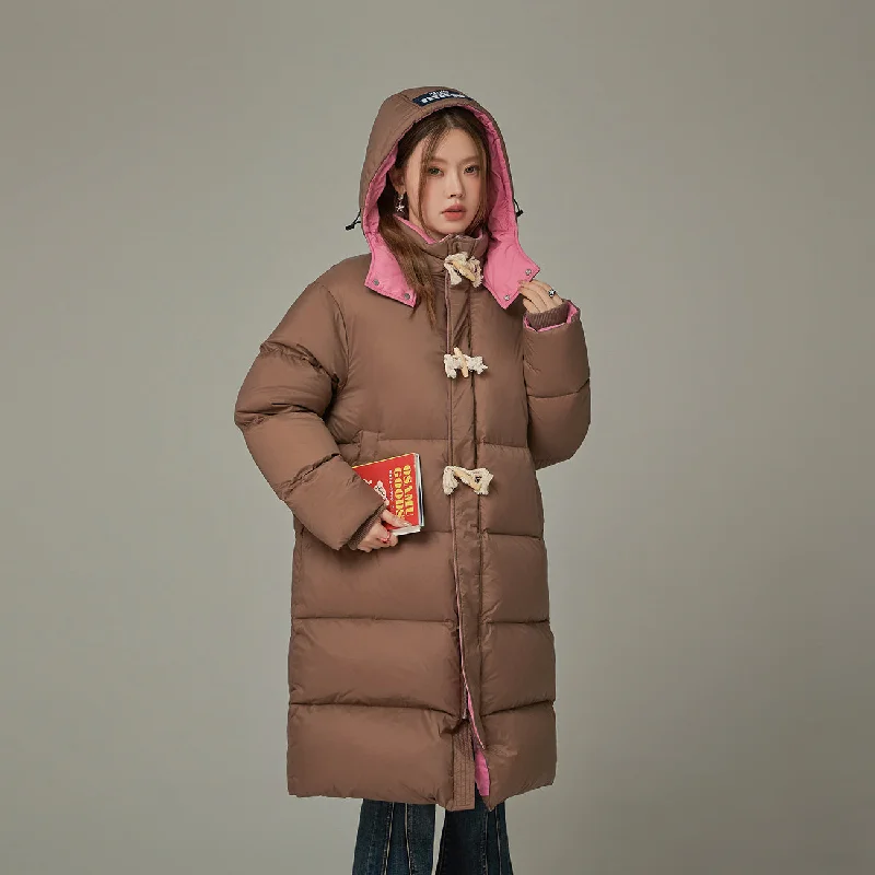 Petite women's wool blend coats with a tailored fit for a flattering silhouetteBoxy Padded Long Coat Petite women's wool blend coats with a tailored fit for a flattering silhouetteBoxy Padded Long Coat
