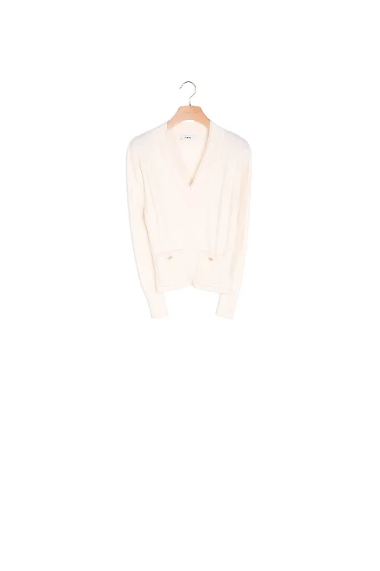 open front women cardigan for easy stylingPull en maille à col V