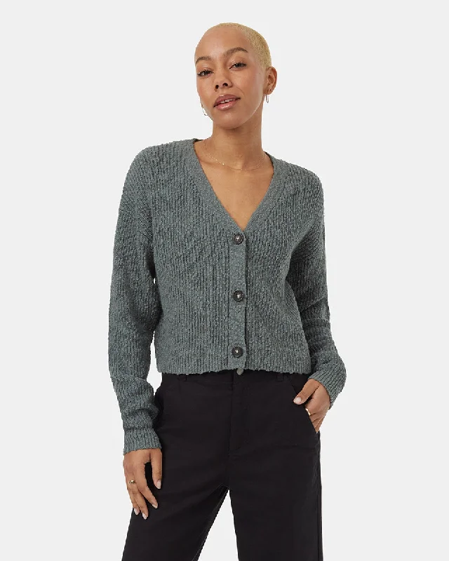 button down women cardigan with vintage buttonsHighline Boucle Cardigan