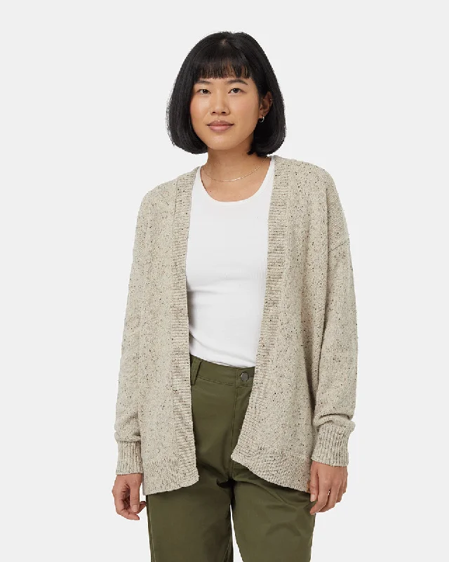 lightweight women cardigan for spring and fallHighline Mid Length Nep Cardigan