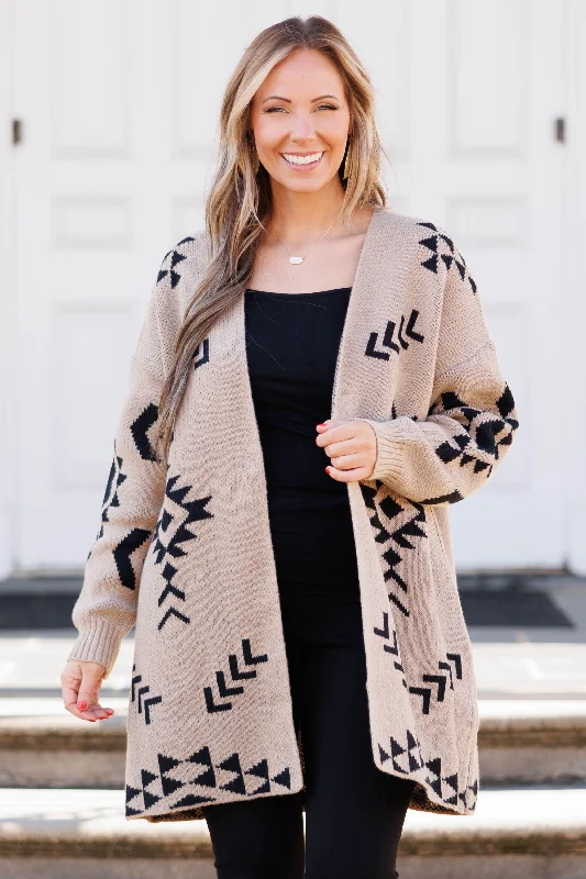 oversized women cardigan for a trendy and cozy lookMy Element Cardigan, Beige