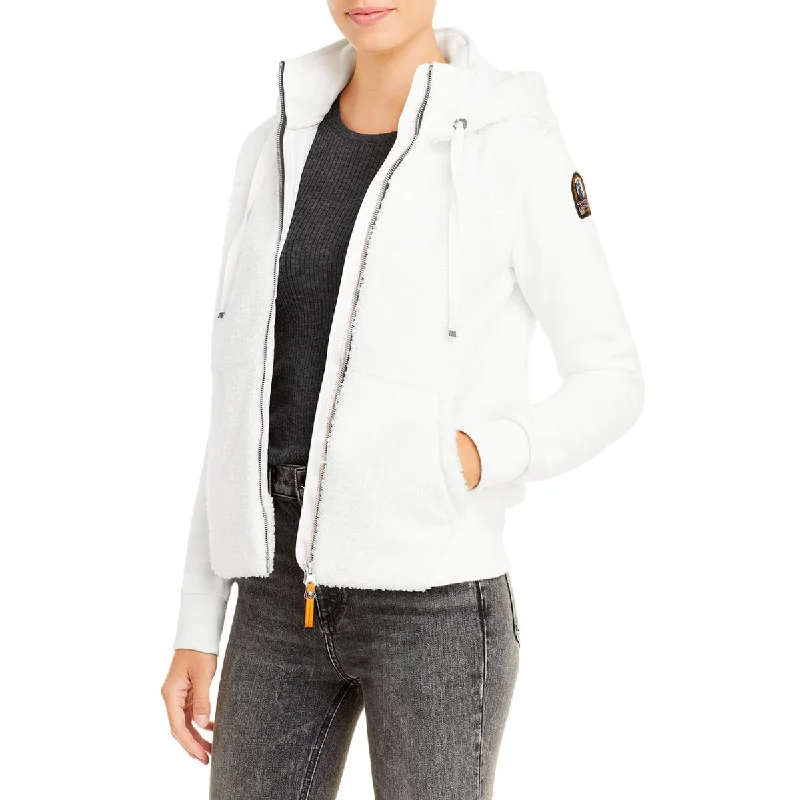 Quilted down women's coats with removable hoods for outdoor activitiesParajumpers Womens Moegi Sherpa Lightweight Fleece Jacket Quilted down women's coats with removable hoods for outdoor activitiesParajumpers Womens Moegi Sherpa Lightweight Fleece Jacket