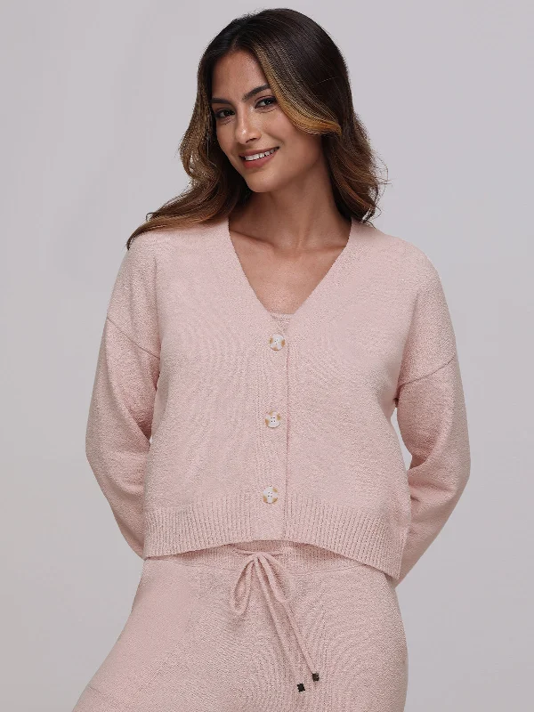 organic cotton women cardigan for an eco - friendly choiceRiley: V-Neck Cardigan