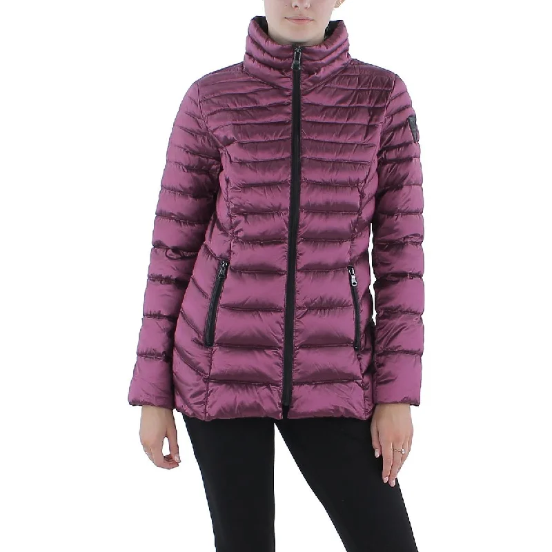 Women's waterproof parka coats with multiple pockets for practicalityVince Camuto Womens Quilted Short Down Coat Women's waterproof parka coats with multiple pockets for practicalityVince Camuto Womens Quilted Short Down Coat
