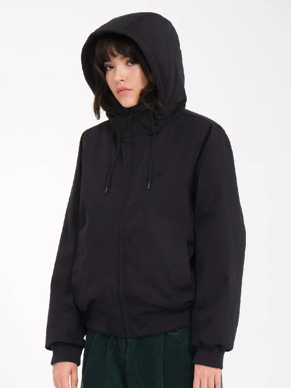 Women's faux fur coats in bright colors for a bold fashion statementWernan Jacket - BLACK