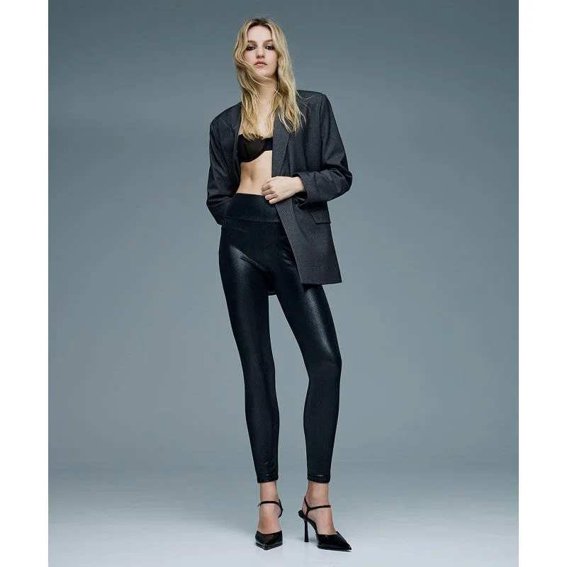 Plus Size Women's Side - Slit Sweaters in Bold SolidsAccess Fashion Black Faux Leather Leggings Plus Size Women's Side - Slit Sweaters in Bold SolidsAccess Fashion Black Faux Leather Leggings