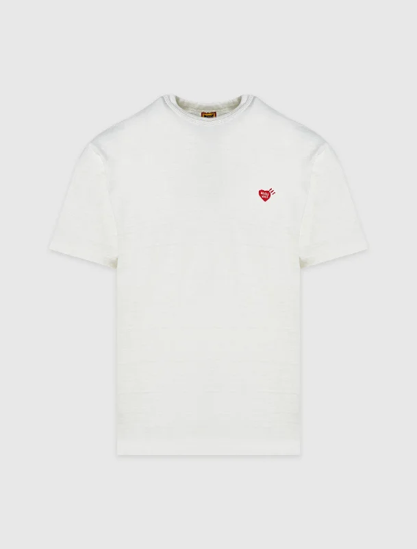 Tie - Dye Women T Shirt with a Bohemian VibeHEART BADGE T-SHIRT