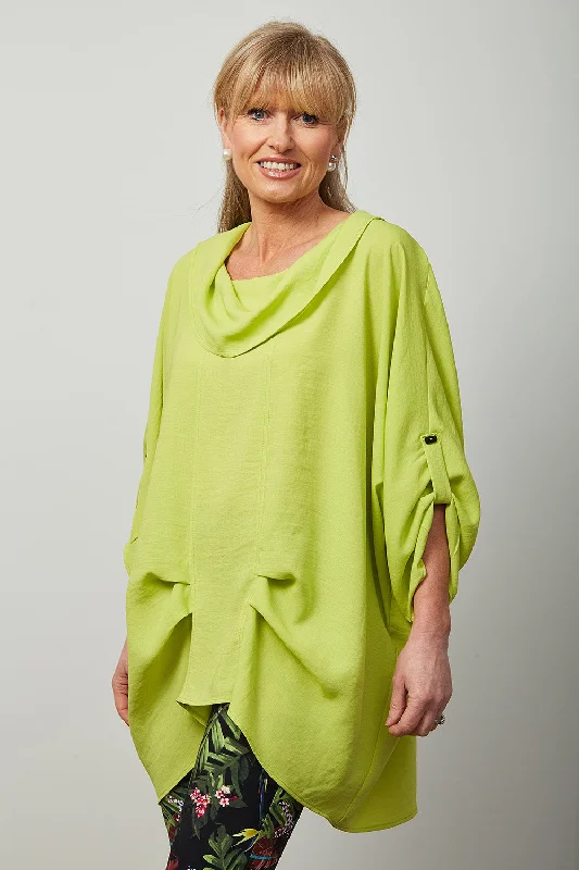 Plus Size Women's Oversized Chunky Knit SweatersJoseph Ribkoff Cowl Neck Top
