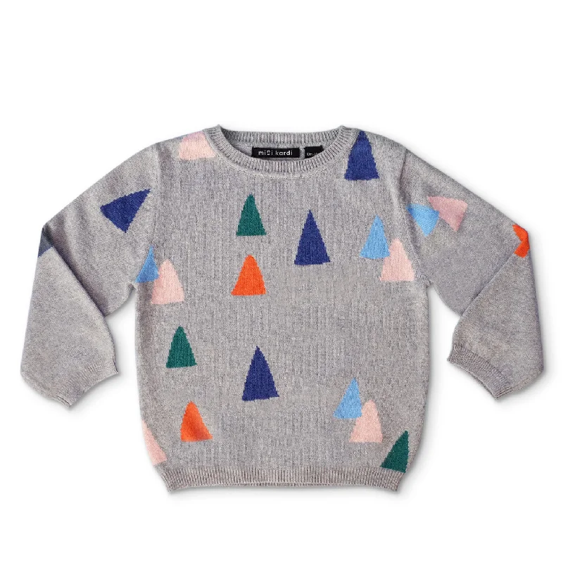 Short Sleeve Women's Cotton Blend Sweaters in Pastel ColorsLittle Mountain Sweater