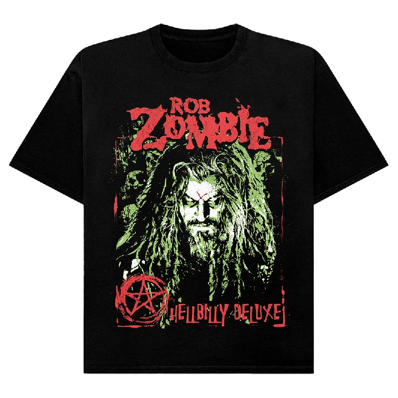 Ringer T Shirt Women with Retro - Inspired StripesRob Zombie: Hellbilly Deluxe T-Shirt (Comfort Colors) Ringer T Shirt Women with Retro - Inspired StripesRob Zombie: Hellbilly Deluxe T-Shirt (Comfort Colors)
