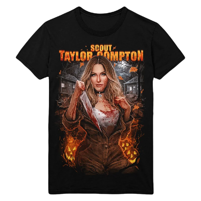 Plus Size Women T Shirt for a Comfortable and Flattering FitScout Taylor-Compton: Halloween T-Shirt Plus Size Women T Shirt for a Comfortable and Flattering FitScout Taylor-Compton: Halloween T-Shirt