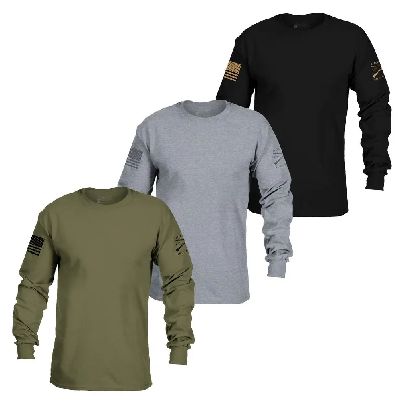 Sleeveless Women T Shirt for Summer ComfortStandard Issue Core Basic Long Sleeve 3 Pack Sleeveless Women T Shirt for Summer ComfortStandard Issue Core Basic Long Sleeve 3 Pack