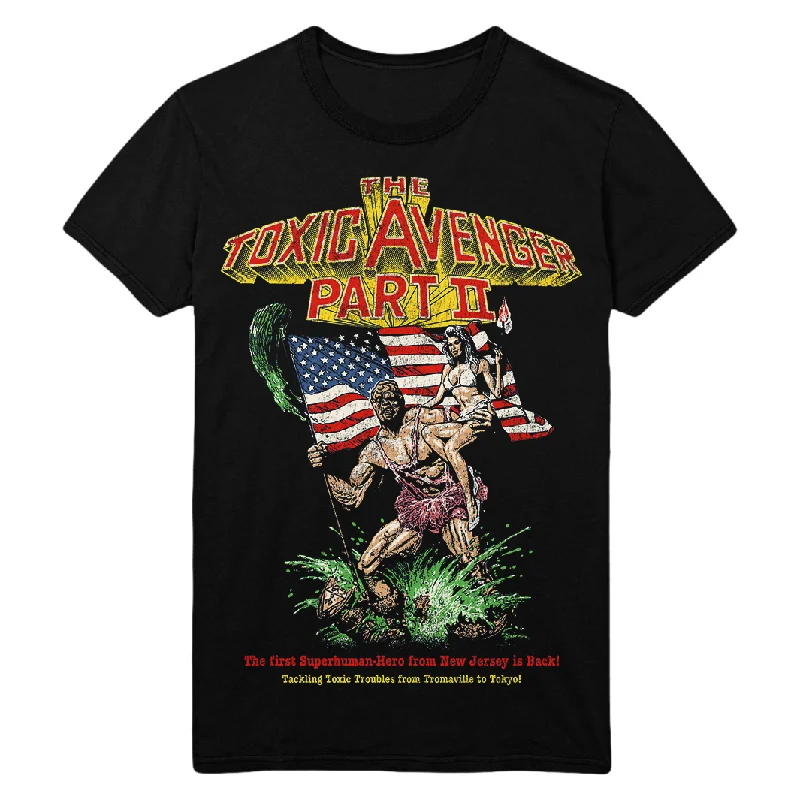V - Neck Women T Shirt to Enhance the NecklineThe Toxic Avenger Part II: Classic T-Shirt