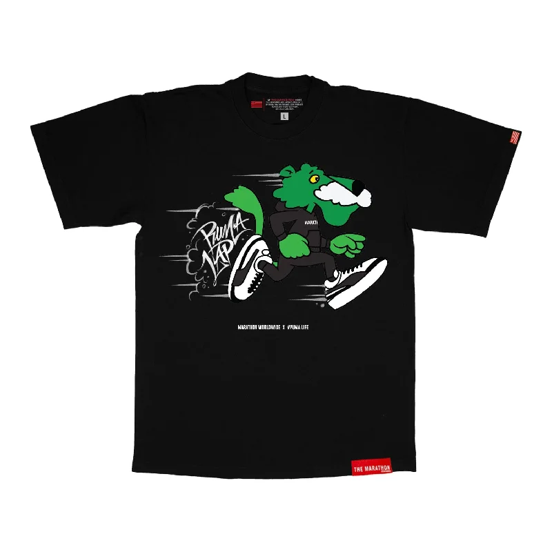 Sleeveless Women T Shirt for Summer ComfortTMC x Puma Life T-Shirt - Black