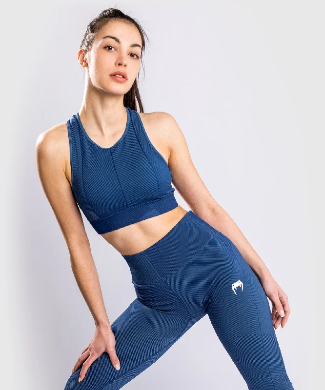 Long Sleeve Women T Shirt for Cooler WeatherVenum Sparring Seamless Sports Bra - For Women - Navy Blue Long Sleeve Women T Shirt for Cooler WeatherVenum Sparring Seamless Sports Bra - For Women - Navy Blue