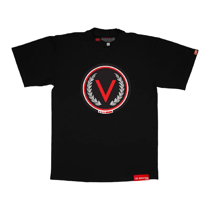 Muscle Women T Shirt for a Sporty and Casual LookVictory Chip T-Shirt - Black