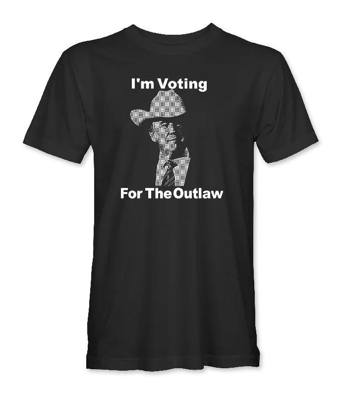 V - Neck Women T Shirt to Enhance the NecklineVoting For The Outlaw T-Shirt