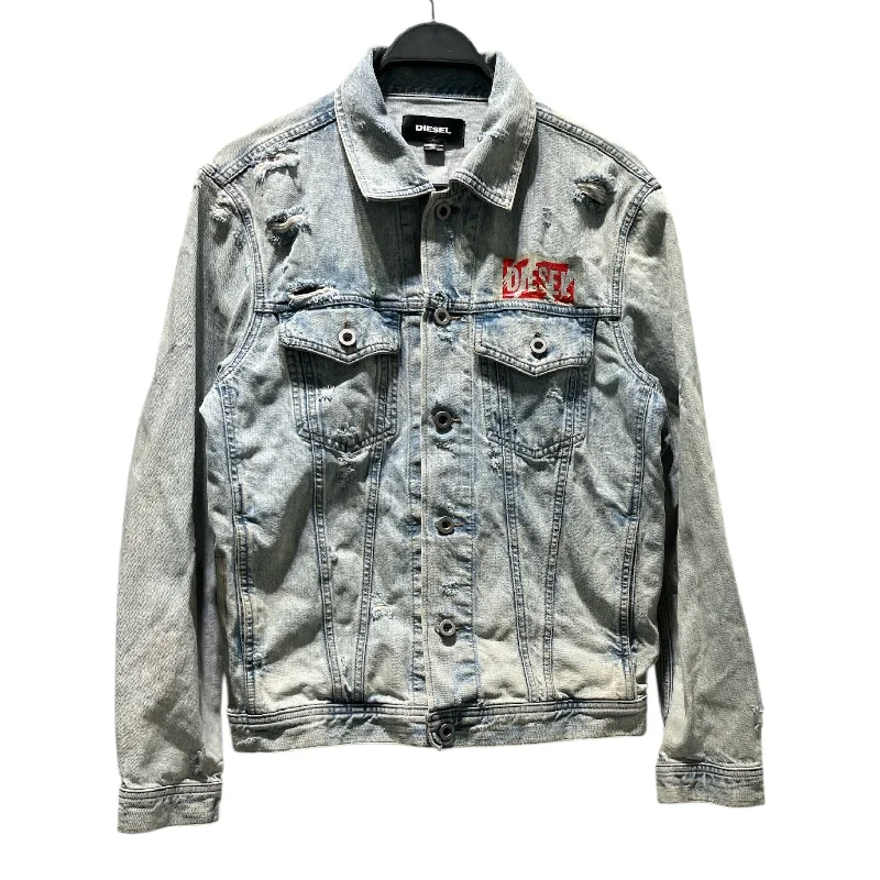 Women's windbreaker jackets with adjustable hoods for windy daysDIESEL/Denim Jkt/M/Denim/BLU/DEAR READER WAX NOTE Women's windbreaker jackets with adjustable hoods for windy daysDIESEL/Denim Jkt/M/Denim/BLU/DEAR READER WAX NOTE