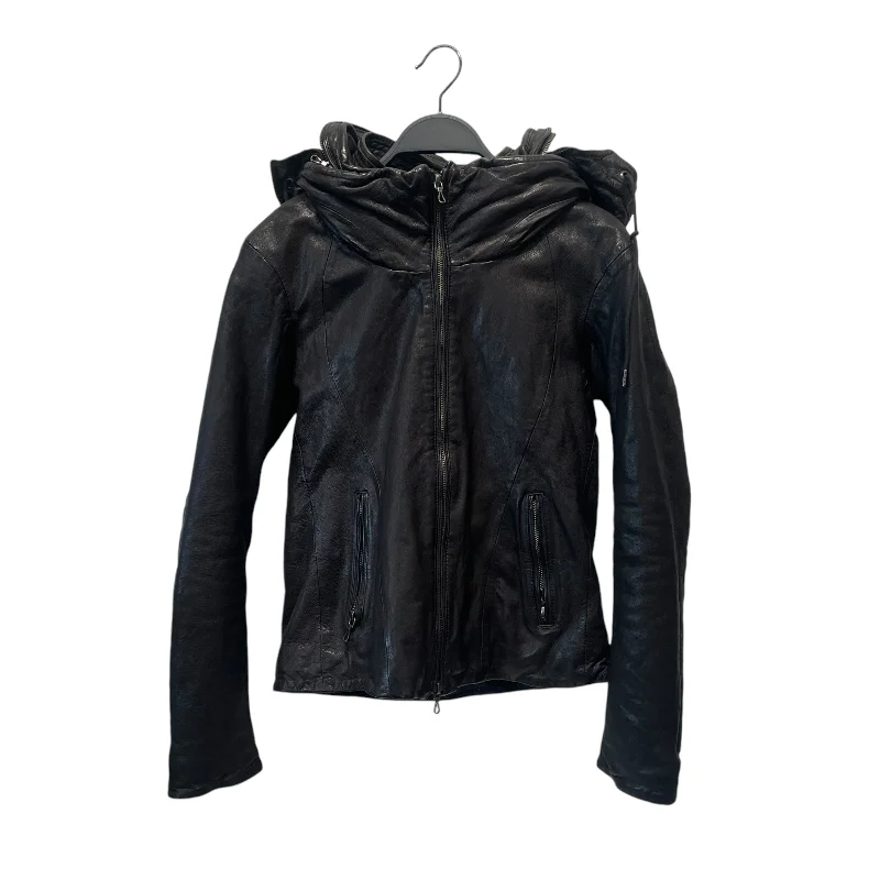Women's denim jackets with a patchwork design for a bohemian and artsy stylegoa/Leather Jkt/S/Leather/BLK/BONO Women's denim jackets with a patchwork design for a bohemian and artsy stylegoa/Leather Jkt/S/Leather/BLK/BONO