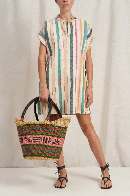 Lace - Embellished Women Dress for an Elegant and Sophisticated AppearanceAthena Green Bazaar Stripe Tunic Dress Lace - Embellished Women Dress for an Elegant and Sophisticated AppearanceAthena Green Bazaar Stripe Tunic Dress
