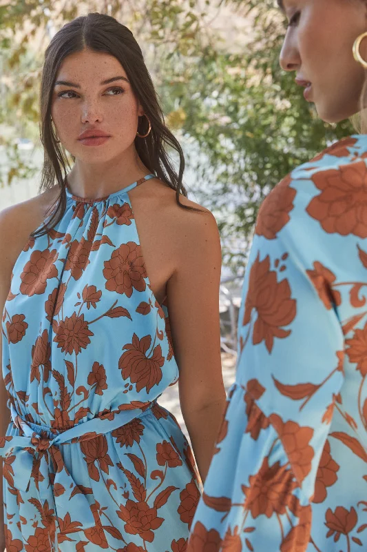 Linen women jumpsuits for a breathable and relaxed summer lookBelmont Floral Lighthearted Trapeze Jumpsuit Linen women jumpsuits for a breathable and relaxed summer lookBelmont Floral Lighthearted Trapeze Jumpsuit