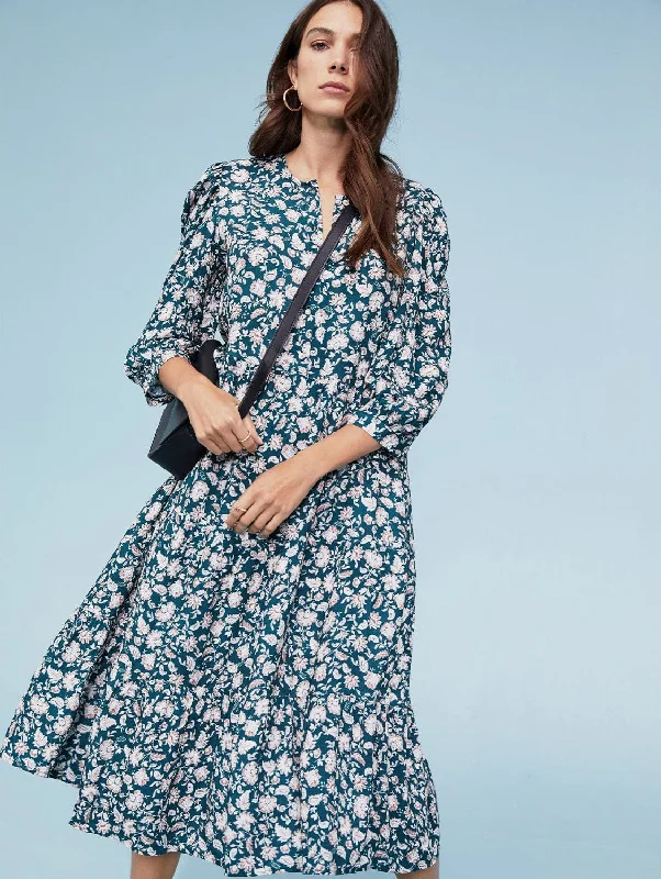 Women jumpsuits with one - shoulder tops for a stylish and asymmetric lookCarol LENZING™ ECOVERO™ Dress | Dark Cedar Saraca Women jumpsuits with one - shoulder tops for a stylish and asymmetric lookCarol LENZING™ ECOVERO™ Dress | Dark Cedar Saraca