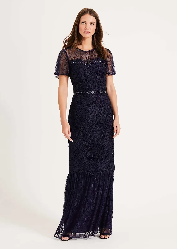 Maxi Women Dress with Floral Print for a Bohemian VibeCayleigh Lace Maxi Dress