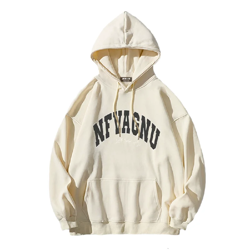 Women's graphic - printed sweatshirt featuring floral patterns for a feminine touchClassic Letters Print Hoodie Women's graphic - printed sweatshirt featuring floral patterns for a feminine touchClassic Letters Print Hoodie