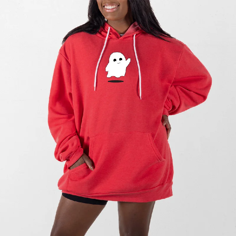 Women's hoodie with a detachable hood for customizable stylingGhost Giant Hoodie