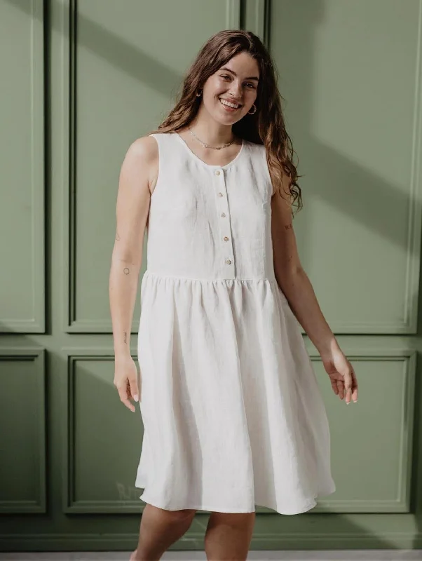 Sheer women jumpsuits with lace panels for a romantic and sexy styleHazel Linen Sleeveless Summer Dress | Multiple Colours Sheer women jumpsuits with lace panels for a romantic and sexy styleHazel Linen Sleeveless Summer Dress | Multiple Colours