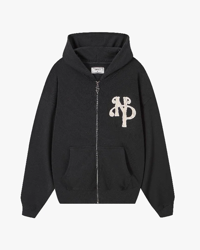 Women's hoodie with a detachable hood for customizable stylingKILL BILL ZIPPER ASH